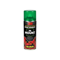 3M 3M Scotch ReMount - limsprej - transparent - syntetisk elastomer