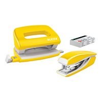 LEITZ Leitz WOW NeXXt Mini - bordstillbehörsuppsättning - 10 ark - 2 hål - metall