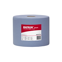 KATRIN Handdukspapper katrin 464118 classic, industriell, blå, 2 ru...
