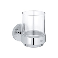 GROHE GROHE Essentials, Krom, Monokromatiskt, Glas, Single, Väggmo...