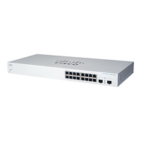 Cisco Systems Cisco Business 220 Series CBS220-16P-2G - switch - 18 portar - smart - rackmonterbar