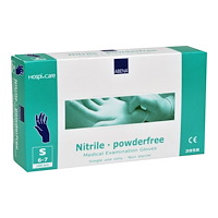 Abena Abena HospiCare - handskar - storlek: 6-7 - small - nitrilgummi - blå (paket om 100)