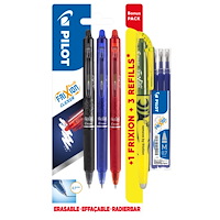 Pilot Pen Pilot FriXion Clicker 0.7 Bonuspaket med 3 st. assorterade f...