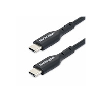 StarTech.com StarTech 1m (3ft) USB C Charging Cable, USB-C Cable, USB 2.0 Type-C Laptop Charger Cord, 60W 3A Power Delivery, TPE Jack...