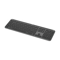 Logitech Logitech Signature Slim K950 - tangentbord - 100% full size - QWERTY - USA, internationellt - grafit Inmatningsenhet
