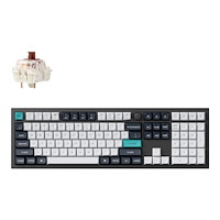 Keychron Keychron Q6 Max - tangentbord - QMK/VIA, fullt monterad ratt, mekanisk - 100% full size - kolsvart Inmatningsenhet