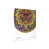 Pomegranate Europe Ltd Aztec Sun Stone 1000-Piece Circular Jigsaw Puzzle