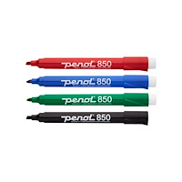 PENOL Penol 850 - markering - svart, röd, blå, grön (paket om 4)