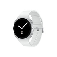 SAMSUNG Samsung Galaxy Watch8 - silver - smart klocka med sportband - vit - 32 GB