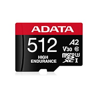 ADATA ADATA High Endurance - flash-minneskort - 512 GB - mikroSDXC UHS-I