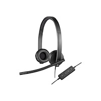 Logitech Logitech USB Headset H570e - headset