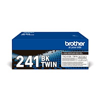 Brother Brother TN241BK - 2-pack - svart - original - tonerkassett