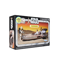 Star Wars SW Vintage 3,75in Playset Landspeeder & Luke Skywalker