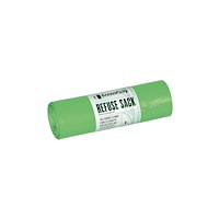 BIOBAG AB Avfallspåsar greenpolly, återanvändbara, 70 l, 30 my, gröna,...