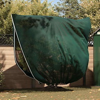 vidaXL Frostskydd för växtfleeceöverdrag 3 pcs Grön 2,5 x 3,14 m