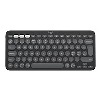 Logitech Logitech Pebble Keys 2 K380s - tangentbord - QWERTY - nordiskt (danska/finska/norska/svenska) - tonal graphite Inmatning...