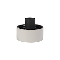 Solar Plus NEPTUN Universal loft- og vægarmatur 60W, grå, Ø97 mm, fatni...