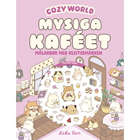 Tukan Förlag Mysiga kaféet : Målarbok med klistermärken (häftad)