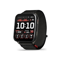 Garmin Garmin Venu X1 - svart med skifferfiberförstärkt titan - sportklocka med band - svart - 32 GB