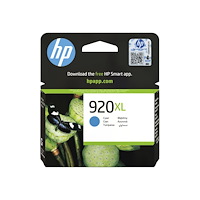 Hewlett-Packard HP 920XL - Lång livslängd - cyan - original - bläckpatron