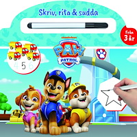 Karrusel Forlag Cargo Int Aps Skriv och sudda ut - Paw Patrol (bok, board book)