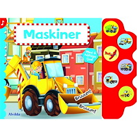 Karrusel Forlag Cargo Int Aps Maskiner (med 6 superhäftiga ljud) (bok, board book)