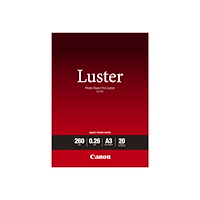 CANON Canon Photo Paper Pro Luster LU-101 - fotopapper - lyster - 20 ark - A3 - 260 g/m²