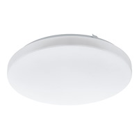 EGLO Eglo Frania - vägg-/taklampa - LED - 17.3 W - varmt vitt ljus - 3000 K - rund - vit