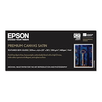 EPSON Epson PremierArt Water Resistant Canvas - kanvaspapper - blank - 1 rulle (rullar) - Rulle (33 cm x 6,1 m) - 350 g/m²