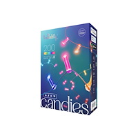 Twinkly Twinkly Candies - stränglampor - LED x 200 - RGB-lampa - ljus - grön