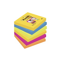 3M Post-it® Super Sticky Notes Carnival Collection, 6 blokke, 7...