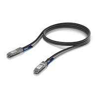 Ubiquiti Ubiquiti 100GBase direktkopplingskabel - 1 m - svart