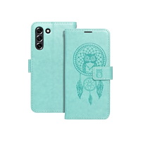 ForCell ForCell MEZZO Bokhölster för SAMSUNG S21 FE drömfångare grön