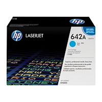 HP HP 642A - cyan - original - LaserJet - tonerkassett (CB401A)