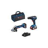 Bosch Bosch 18V KIT Professional - 2-tool set - sladdlös - 2 batterier, laddare medföljer