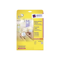 AVERY Avery L6019REV - etiketter - 7875 stk - 10 mm rund