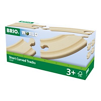 Brio BRIO World - Korta böjda järnvägsspår