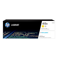 HP HP 415X - Lång livslängd - gul - original - LaserJet - tonerkassett (W2032X)