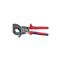 Knipex Knipex 95 31 250, Handdriven kabelavbitare, Blå, Röd, Stål,...