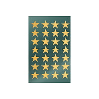 AVERY Avery - dekorationsbindemedel - stjärna - 8 mm x 8 mm - guld - papper (paket om 84)