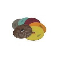Dedra Diamond flexible polishing disc grain 0100 dia,125mm [H12G01...