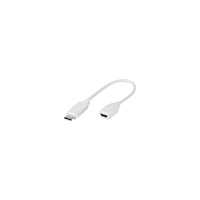 Vivanco Vivanco CA CM2 15 - USB typ C-förlängningskabel - 24 pin USB-C till mikro-USB typ B - 10 cm