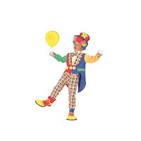 Ciao Ciao Flower Clown Costume (Jacket with fake shirt, bow tie,...