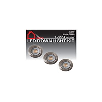 GRIPO GRIPO LED infälld spot GU10 3 st 6W 400Lm 3000K 25000H