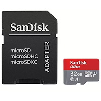 SANDISK Sandisk memory card microSDHC 32GB Ultra 120MB/s A1 + adapte...
