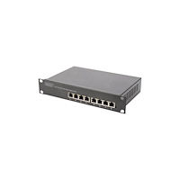 Digitus DIGITUS Professional DN-80114 - switch - 8 portar - ohanterad