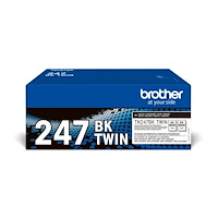 Brother Brother TN247BK TWIN - 2-pack - Lång livslängd - svart - original - tonerkassett