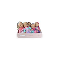 Happy Friend Happy Friend Rosa Mjuk Docka med Hår 30 cm 6 varianter Displ...