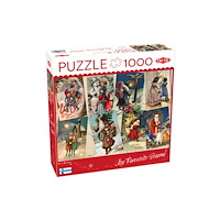 Tactic Tactic Puzzle Lovers Vintage Christmas Cards 1000 pcs puzzle