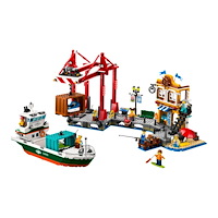 LEGO LEGO City 60422 - Seaside Harbor with Cargo Ship - byggsats